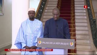 NOUVEAU GOUVERNEMENT DU SENEGAL  LA LISTE COMPLETE  VENDREDI 05 AVRIL 2024 [upl. by Ysak194]