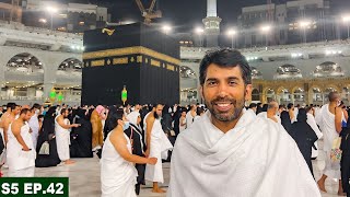 Visiting Makkah and UMRAH Saudi Arabia 🇸🇦 ZubairRiazz  S05 EP42  PAKISTAN TO SAUDI ARABIA TOUR [upl. by Bilski]