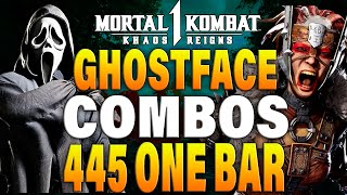 MK1 Ghostface Combos  Mortal Kombat 1 Ghostface Combo Guide [upl. by Amye725]