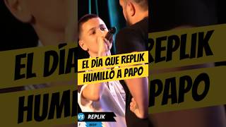 El día que REPLIK HUMILLÓ a PAPO🔥💀 Replik Papo Freestyle fmsargentina [upl. by Sancho]