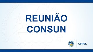 Reunião CONSUN UFPel  11102024 [upl. by Brandt209]