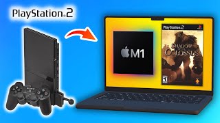 How to emulate Sony PS2 games on Mac AetherSX2 [upl. by Lodi]