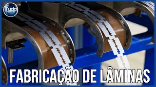 Incríveis Máquinas e Ferramentas mais satisfatórias  Processo de Fabricação de Lâminas de Barbear [upl. by Xed]