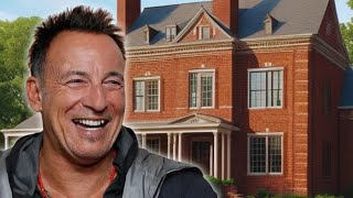 Inside Bruce Springsteens Real Estate Journey From Humble Roots to Rockstar Mansions [upl. by Annayram762]