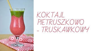 Koktajl pietruszkowo truskawkowy  Atlas Smaków [upl. by Klusek52]