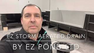 EZ Pond ‘STORM’ aerated bottom drain overview [upl. by Nedrah]