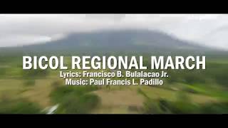 w Lyrics Bicol Regional March [upl. by Acinad]