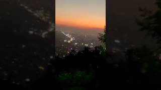 Vizag night view from kailasagiri toytrain youtubeshorts vizag views toytrain journey nature [upl. by Airan775]