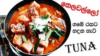 කෙලවල්ලෝ ගමේ රසට හදන්නේ මෙන්න මෙහෙමයි  kelawalla malu curry [upl. by Ailima]