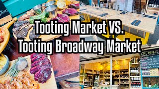 VLOG 24 Tooting Market Versus Tooting Broadway Market London 4K [upl. by Alva]