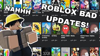 Lets talk about Roblox and Updates [upl. by Soinotna882]