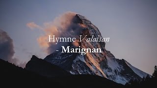 Hymne Valaisan marche militaire  Marignan Suisse [upl. by Dugas]