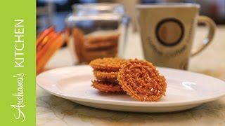 How To Make Murukku Chakli Recipe  A Tea Time Snack by Archanas Kitchen [upl. by Neyuh291]