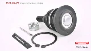 0320KRUPR BALL JOINT REAR UPPER ARM FOR ACURA [upl. by Hillegass795]