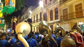 Muito frevo no recife antigo no carnaval 2017 [upl. by Nevag]