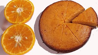 Kinnow Cake Recipe  Fruit Cake Eggless amp Without Oven  Orange Cake [upl. by Kirad]