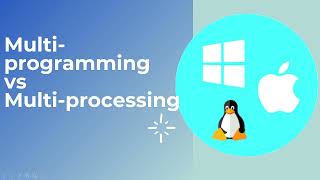 Multiprogramming vs Multiprocessing  Operating System [upl. by Yssim]