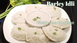 Barley IdliHealthy Breakfast RecipeHealthy Weight Loss RecipeHow to make Barley Idli [upl. by Jerz]