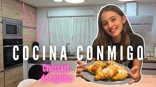 🥐 ¡Cruasanes de chocolate con hojaldre FÁCILES y RÁPIDOS 🍫✨ Receta de Naroa [upl. by Bethesda]