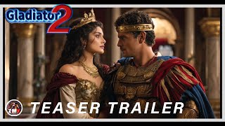 GLADIATOR 2 – Teaser Trailer 2024  Pedro Pascal Denzel Washington  Paramount Pictures FanMade [upl. by Eussoj]