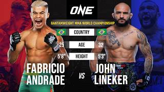 Chaotic MMA Brawl Unexpected Ending 😳 Lineker vs Andrade II [upl. by Neliac]