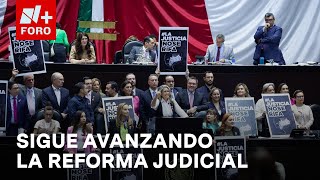 Diputados aprueban en lo general leyes secundarias de la Reforma Judicial  Las Noticias [upl. by Ytsirk]