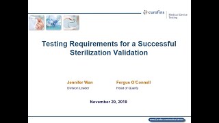 Testing Requirements for a Successful Sterilization Validation [upl. by Nnaik561]