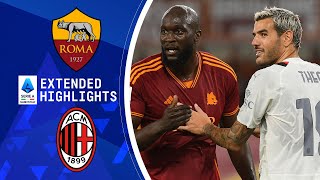 Roma vs Milan Extended Highlights  Serie A  CBS Sports Golazo [upl. by Gaut]