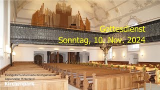 Gottesdienst vom 10112024 [upl. by Nyloj]