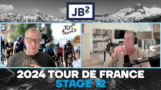 Injured in the spring fresh at the Tour  Tour De France 2024 Stage 12  JB2 [upl. by Gibbons188]