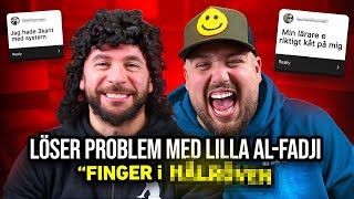 LÖSER PROBLEM MED LILLA ALFADJI FINGER I  skrattfest [upl. by Toy]