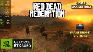 Red Dead Redemption PC Gameplay amp Benchmark  RTX 3050  ASUS TUF F15 [upl. by Newmann251]