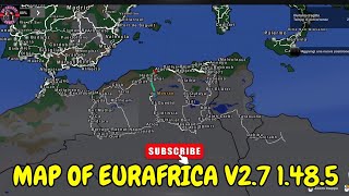 ETS2 1485  EURAFRICA MAP 27  EURO TRUCK SIMULATOR 2 [upl. by Irmo]