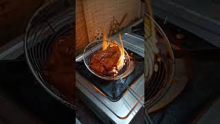 Chicken Grilling On Fire Grilled Chickenreels food nonveg viralvideo shorts trending chicken [upl. by Kaliope]