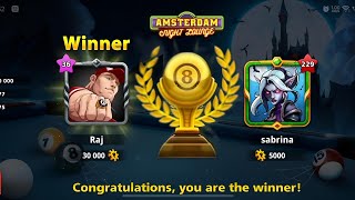 8Ball Pool  Amsterdam Night Lounge Final [upl. by Assanav]