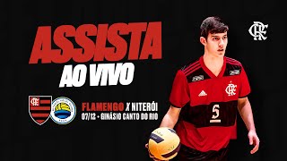 Campeonato Carioca de Voleibol Masculino Adulto  Flamengo x Niterói  Ao Vivo [upl. by Milburr829]