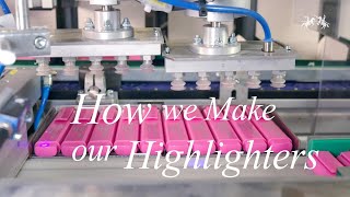 How we make our highlighters FaberCastell [upl. by Yettie354]