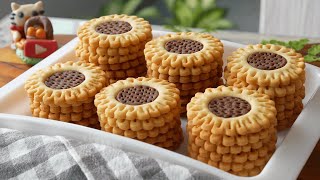 🌻HERMOSAS GALLETAS de MANTEQUILLA para REGALAR Dulce Hogar Recetas💕 [upl. by Subocaj663]