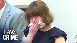 Carly Gregg Sobs After Receiving Guilty Verdict For Murdering Mother [upl. by Henryson]