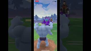 Defeating leader arlo pokemongo pokemon pvp [upl. by Riobard]