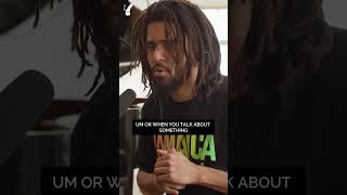 J Cole talks about Kanye pushing MAGA rhetoric [upl. by Gnet]