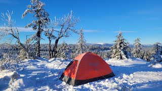 JESENIKY MOUNTAINS SKITOURING TRAVERSE 4 [upl. by Anaele]