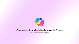 Create a quiz with Microsoft Copilot [upl. by Airamas]