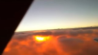 Plane Flying Next To The Sun [upl. by Niwle]