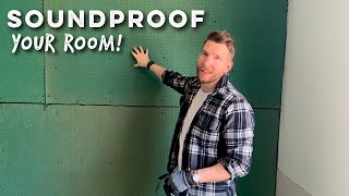 Affordable Soundproofing with SONOpan How to Soundproof a Room [upl. by Rupert954]