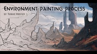 Environment Painting  Speedup video [upl. by Boigie]