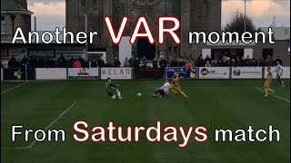 A VAR moment i missed from Saturdays match highlights video [upl. by Gaidano]