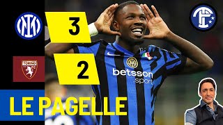 ✍🏻 LE PAGELLE DI INTER  TORINO [upl. by Nnarual17]