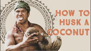 How to Husk a Coconut [upl. by Krasner308]