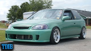 SUPERCHARGED K24 Honda EK Hatch Review Better Than a Turbo Civic [upl. by Submuloc]